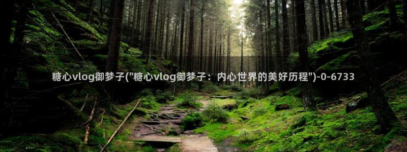 糖心vlog大全：糖心vlog御梦子(\